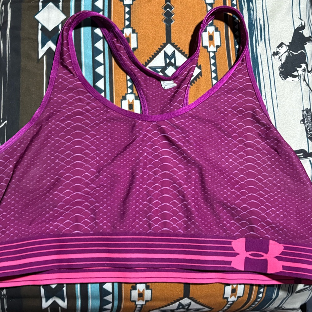 Under Armour Purple Sports Bra